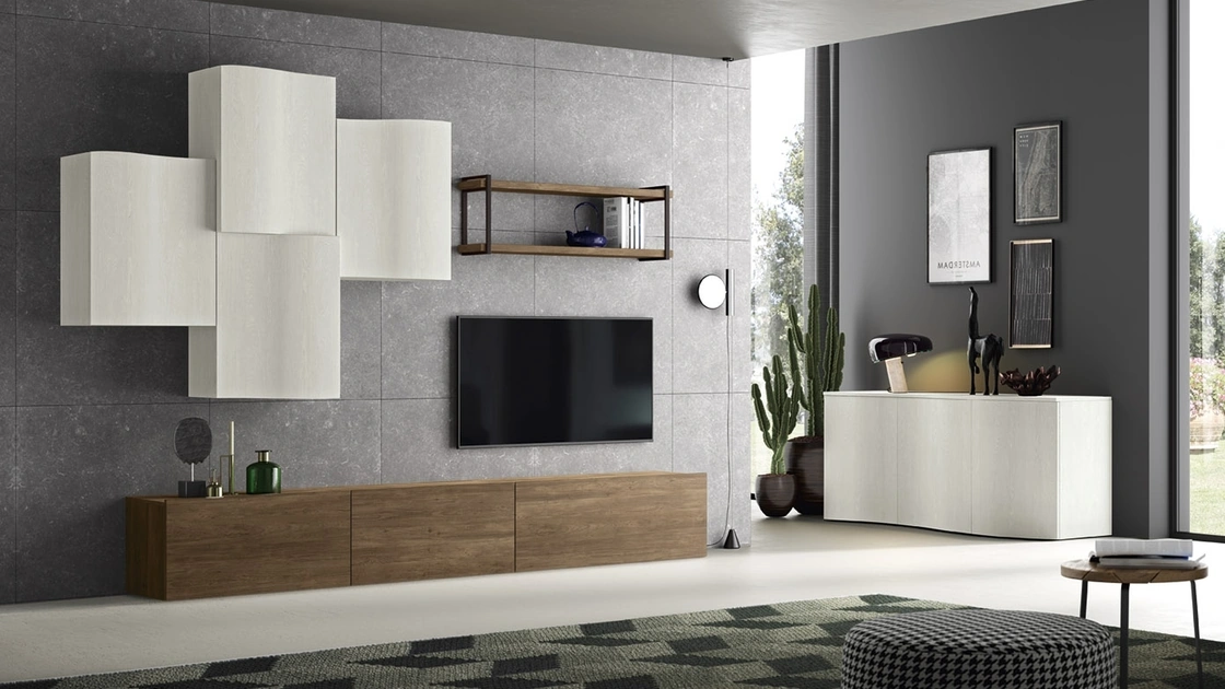 Parete Attrezzata Soggiorno 10-2 di Corso 11