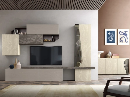 Parete Attrezzata Soggiorno 04-2 di Corso 11