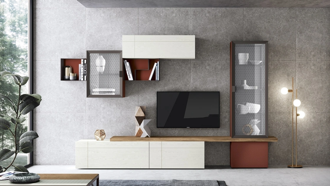 Parete Attrezzata Soggiorno 09-2 di Corso 11