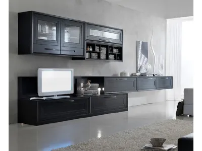 Parete Attrezzata sospesa Cristina di Fasolin