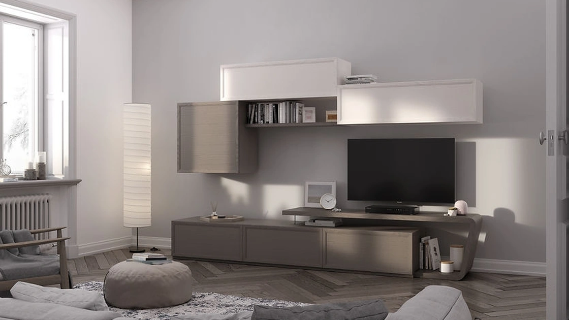 Parete Attrezzata Desi 03 di Fasolin