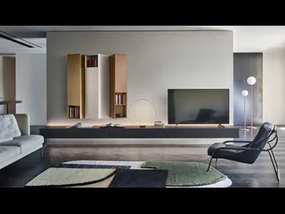 Parete Attrezzata Domino 01 di Sangiacomo