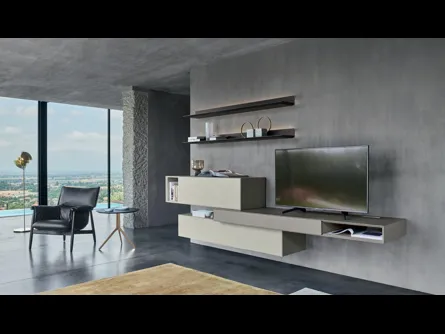 Parete Attrezzata Domino 02 di Sangiacomo