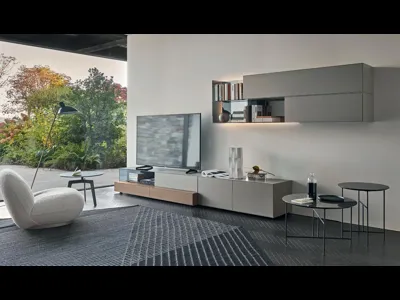 Parete Attrezzata Domino 03 di Sangiacomo