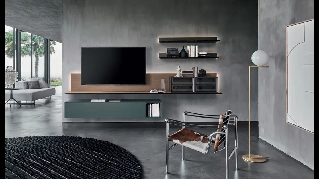 Parete Attrezzata Domino 07 di Sangiacomo