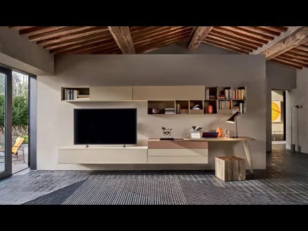 Parete Attrezzata Domino 08 di Sangiacomo