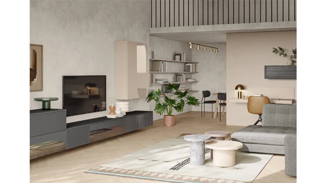 Parete Attrezzata Eclettica EN05 di Colombini Casa