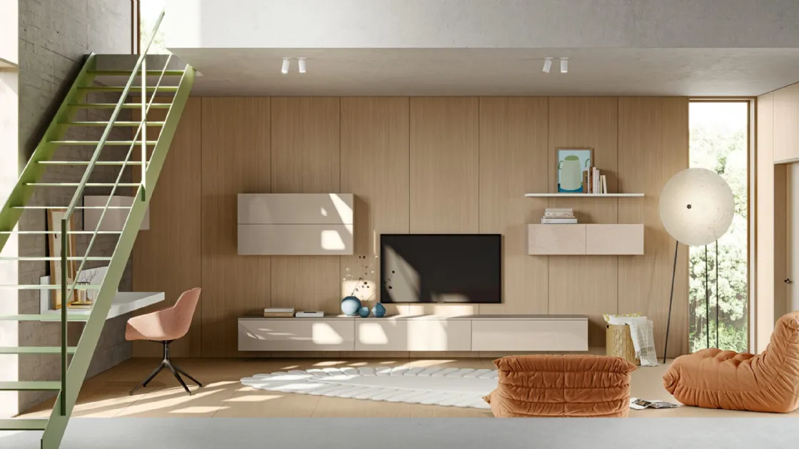 Parete Attrezzata Eclettica EN06 di Colombini Casa