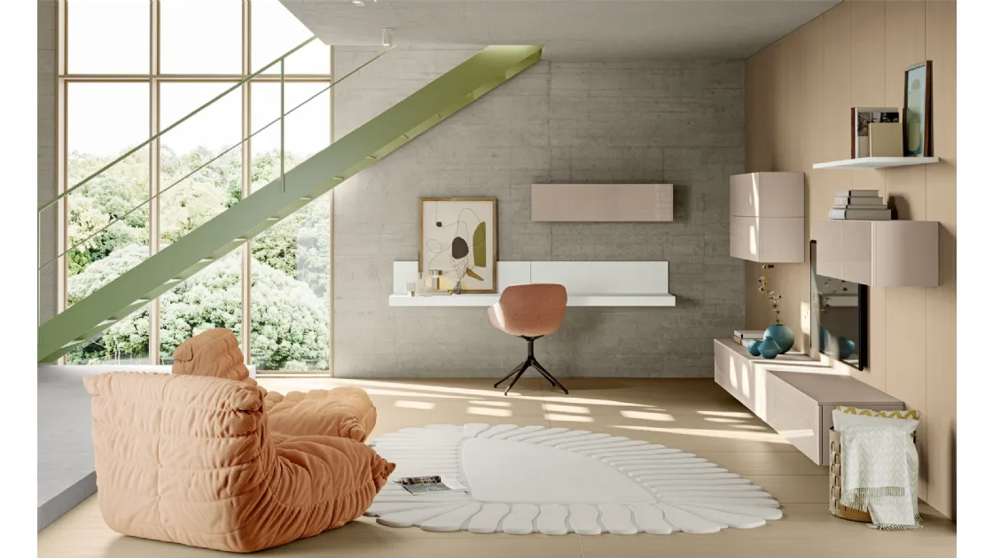 Parete Attrezzata Eclettica EN06 di Colombini Casa