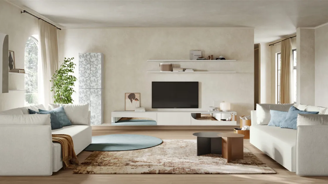 Parete Attrezzata Eclettica EN08 di Colombini Casa