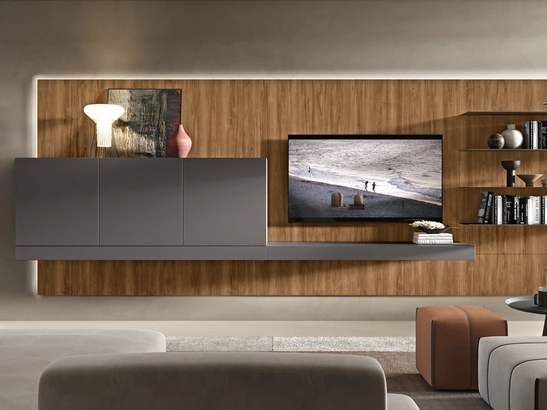 Parete Attrezzata Evolution H2O 02 di Adriatica