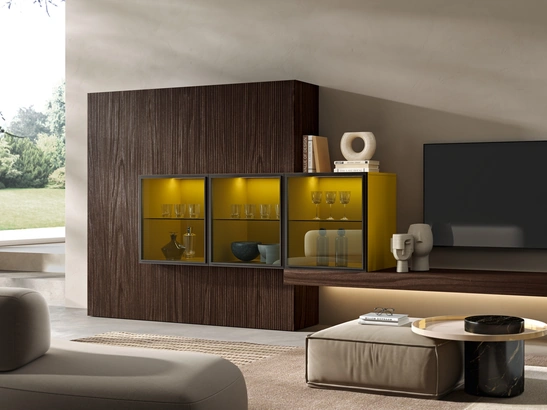 Parete Attrezzata Evolution H2O 03 di Adriatica