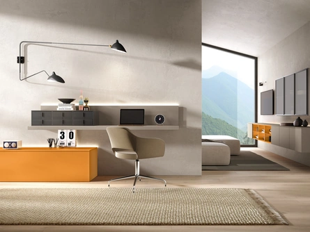 Parete Attrezzata Evolution H2O 04 di Adriatica