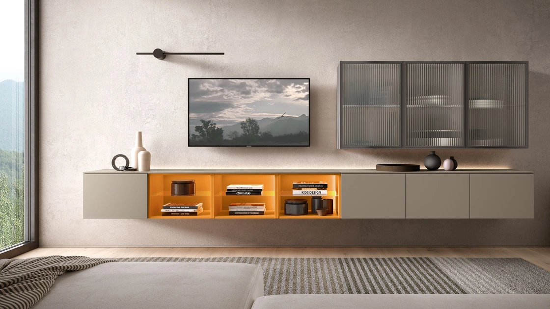 Parete Attrezzata Evolution H2O 05 di Adriatica