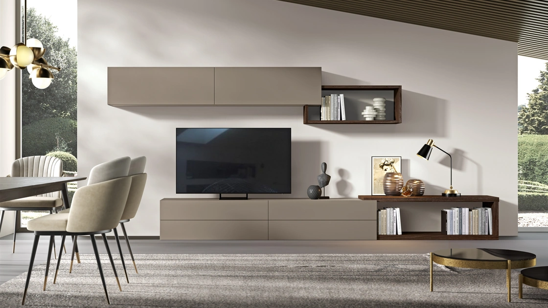 Parete Attrezzata Evolution H2O 08 di Adriatica