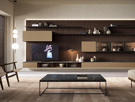 Parete Attrezzata Evolution H2O 09 di Adriatica