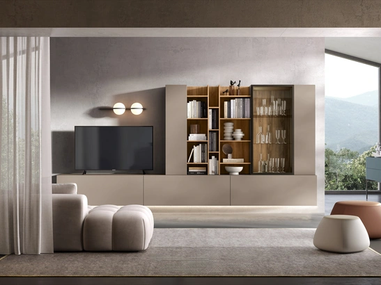 Parete Attrezzata Evolution H2O 11 di Adriatica