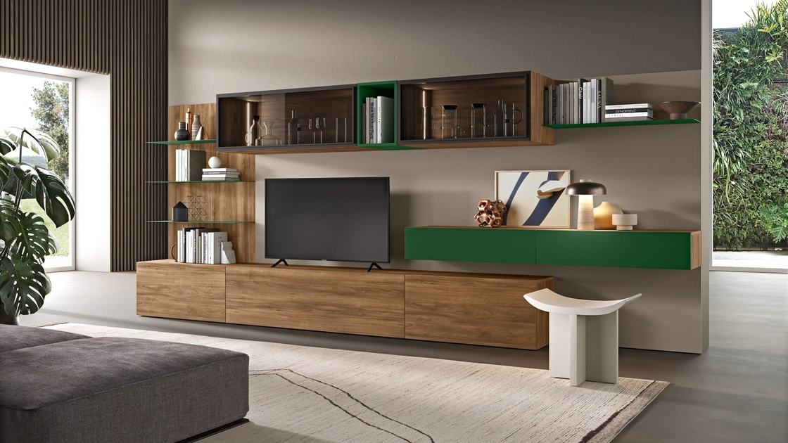 Parete Attrezzata Evolution H2O 12 di Adriatica