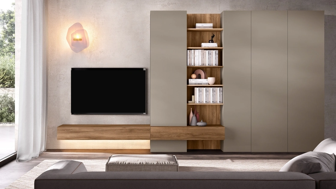 Parete Attrezzata Evolution H2O 20 di Adriatica