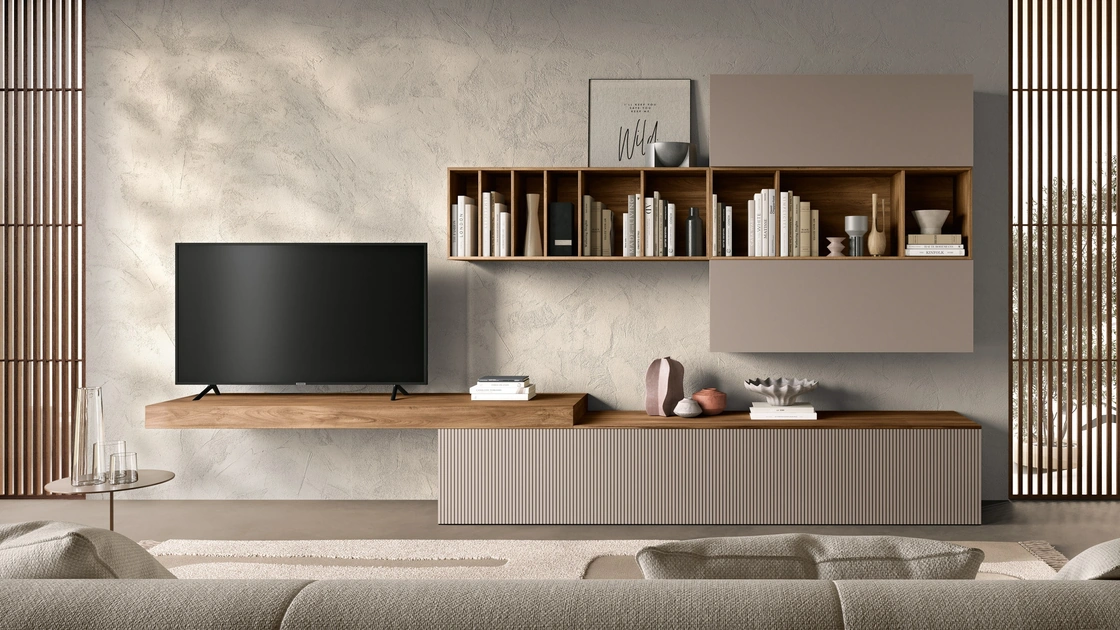 Parete Attrezzata Evolution H2O 25 di Adriatica