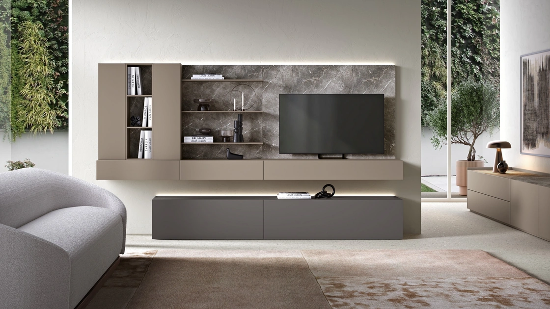 Parete Attrezzata Evolution H2O 27 di Adriatica