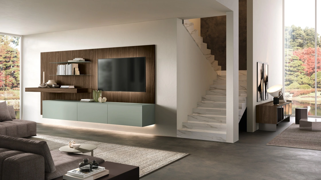 Parete Attrezzata Evolution H2O 29 di Adriatica