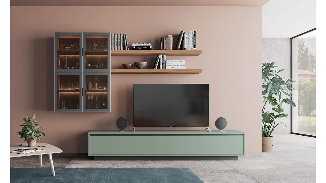 Parete Attrezzata Golf L05 di Colombini Casa