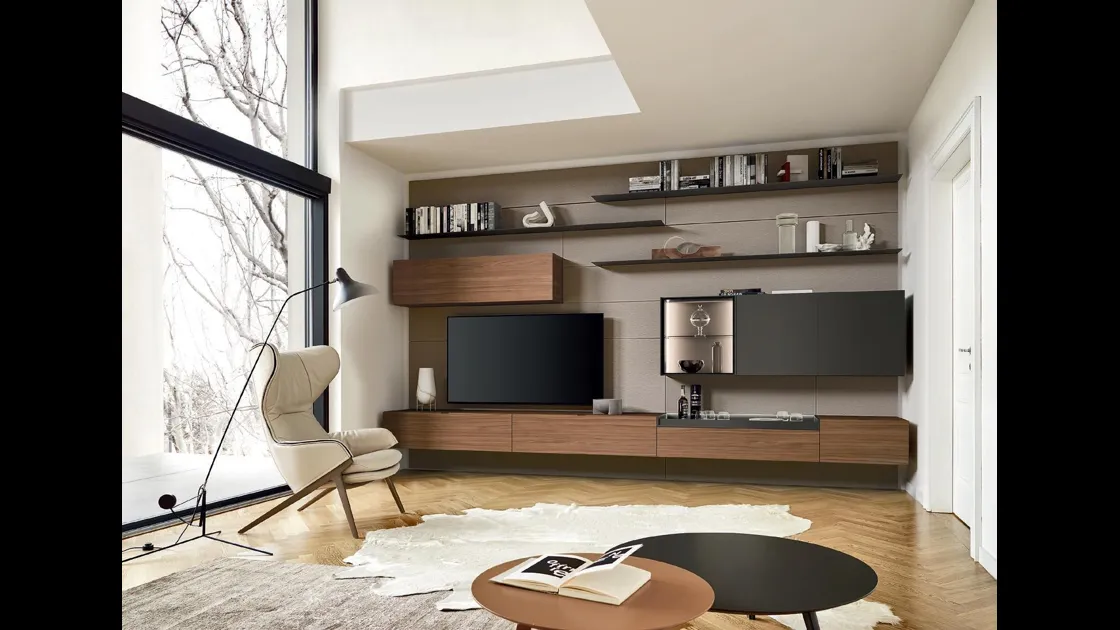 Parete Attrezzata Lampo di Sangiacomo