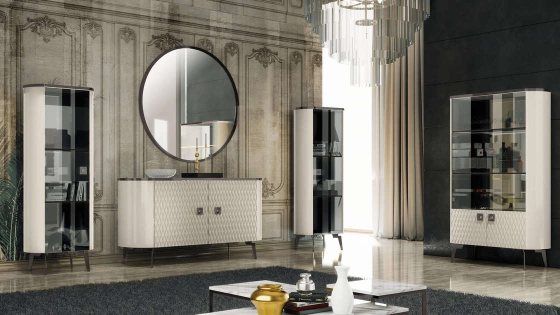 Parete Attrezzata Meraviglia in ecopelle di Adriatica