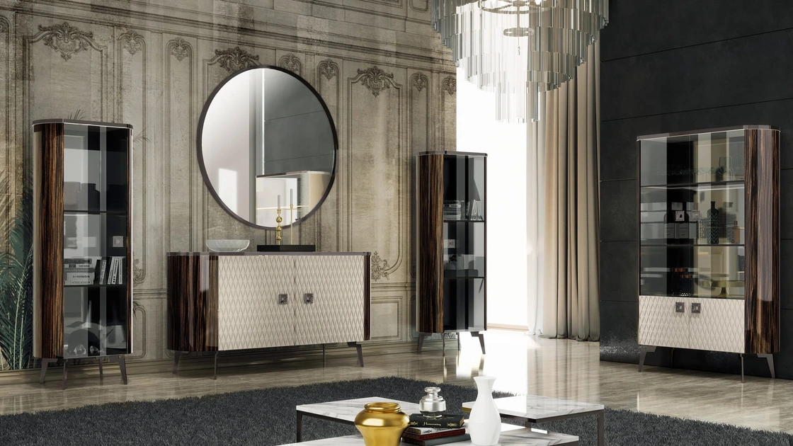 Parete Attrezzata Meraviglia in ecopelle di Adriatica