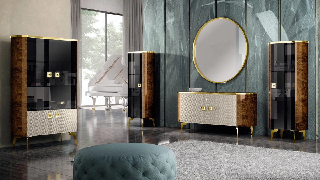 Parete Attrezzata Meraviglia in ecopelle di Adriatica