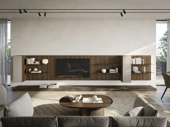 Parete Attrezzata Night & Day L02NS di Colombini Casa