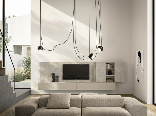 Parete Attrezzata Night & Day L03NS di Colombini Casa