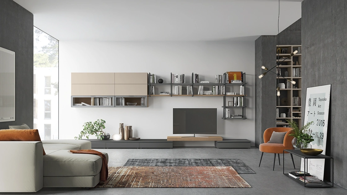 Parete Attrezzata Night & Day L20 di Colombini Casa