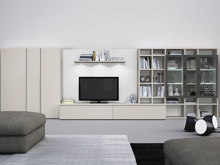 Parete Attrezzata Night & Day L23 di Colombini Casa