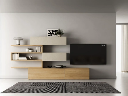 Parete Attrezzata Pratico PTG406 di SantaLucia