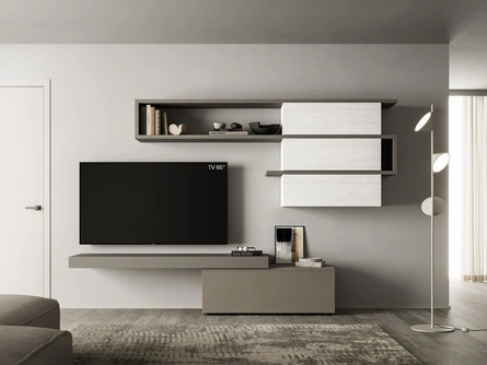 Parete Attrezzata Pratico PTG415 di SantaLucia