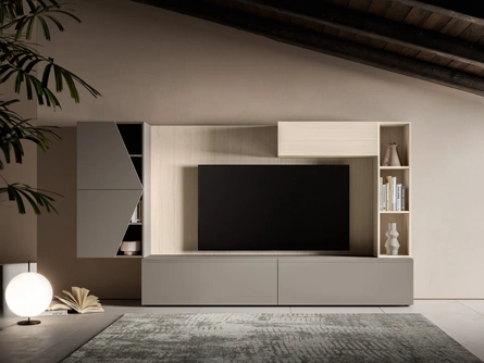 Parete Attrezzata Pratico PTG423 di SantaLucia