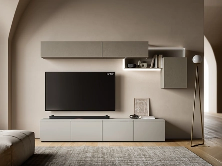 Parete Attrezzata Pratico PTG431 di SantaLucia