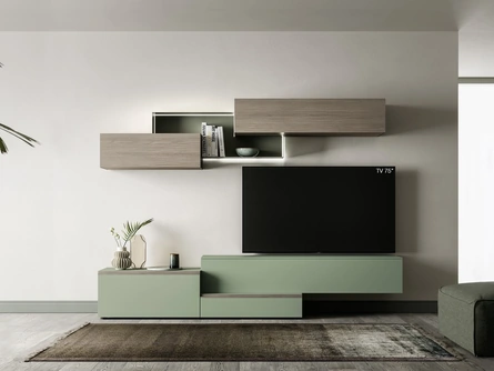 Parete Attrezzata Pratico PTG432 di SantaLucia