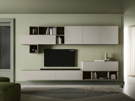 Parete Attrezzata Pratico PTG438 di SantaLucia