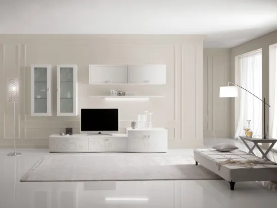 Parete Attrezzata Prestige Liberty 106 di Spar