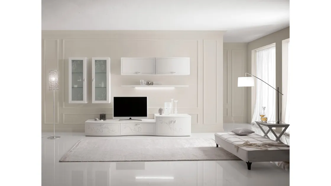 Parete Attrezzata Prestige Liberty 106 di Spar