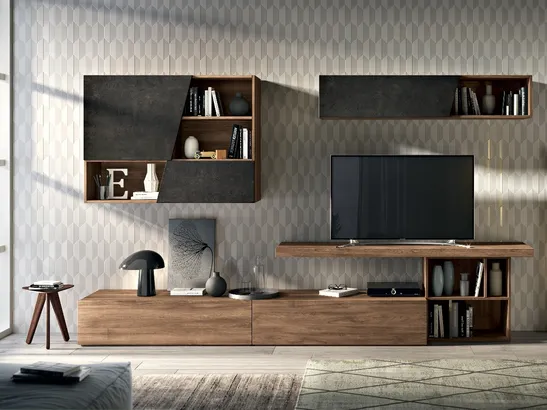 Parete Attrezzata Sky 04 di Spar