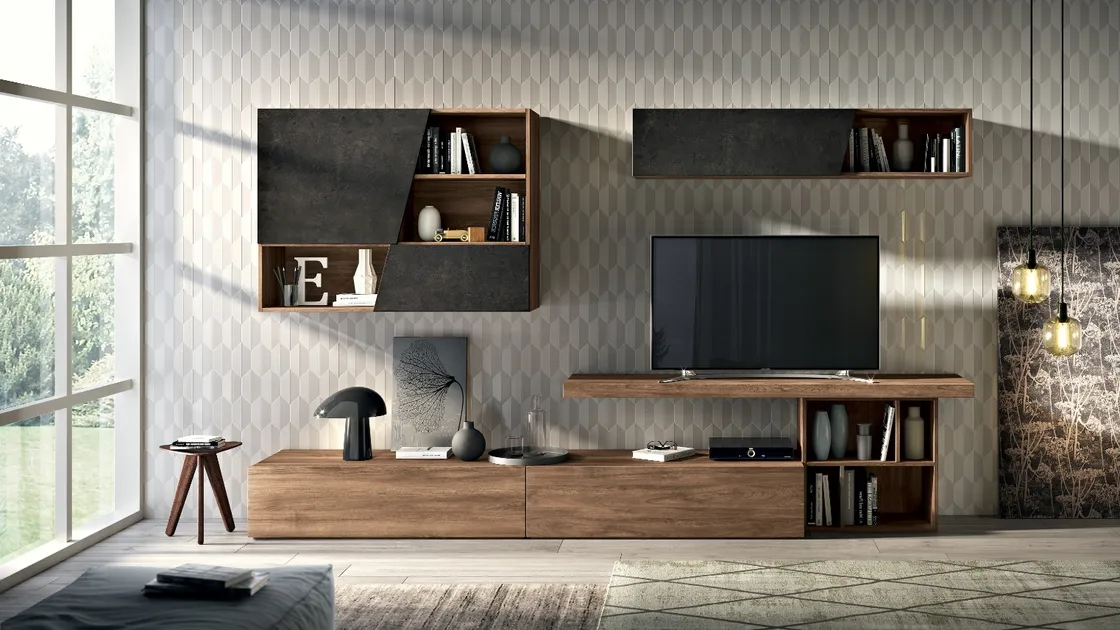 Parete Attrezzata Sky 04 di Spar