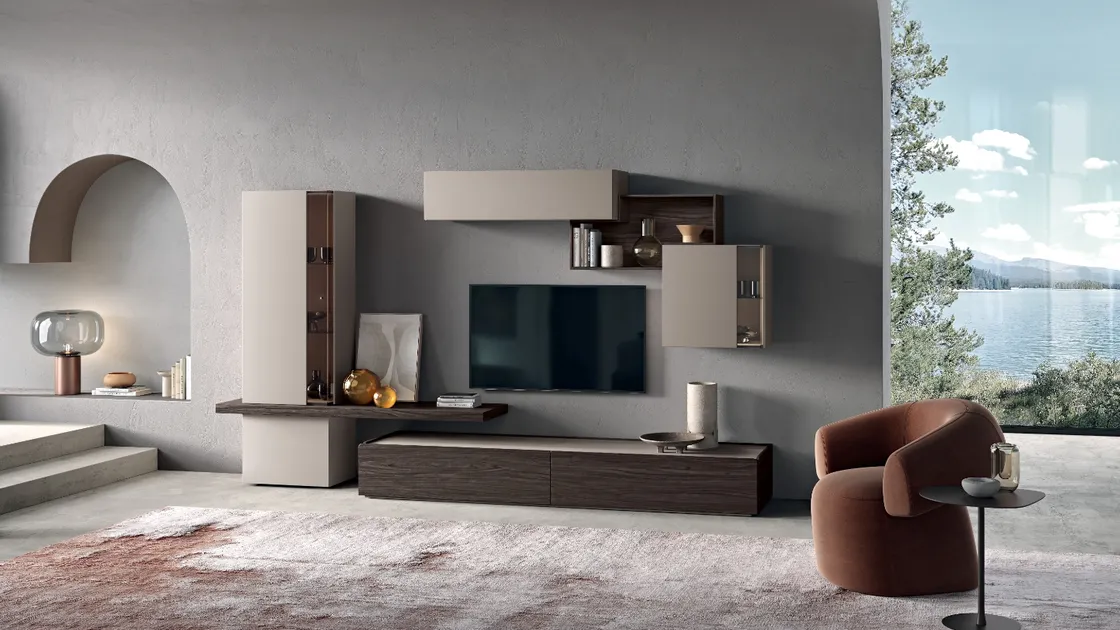 Parete Attrezzata Sky 05 di Spar