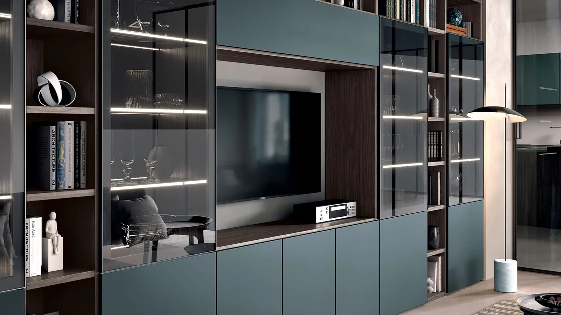 Parete Attrezzata Sky 09 di Spar