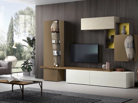 Parete Attrezzata Soggiorno 01-2 di Corso 11