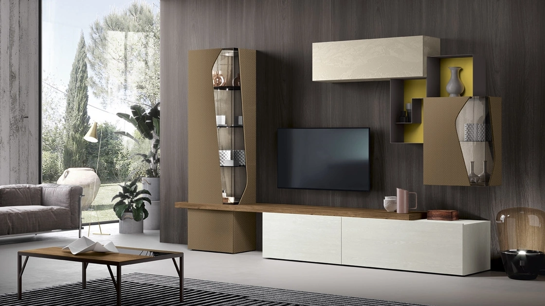 Parete Attrezzata Soggiorno 01-2 di Corso 11