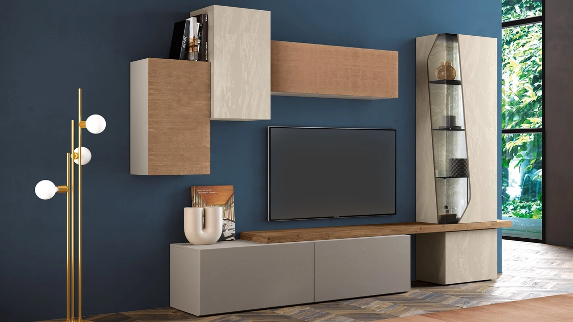 Parete Attrezzata Soggiorno 01C-2 di Corso 11